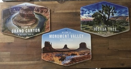 Usa nationalparks schild 29x22 - usa,