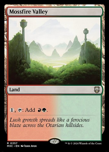 Mtg mossfire valley - mtg,