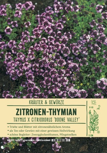 Thymus citrodorus doone - citrodorus,