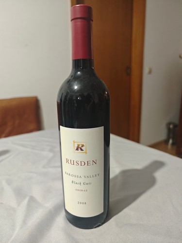 Rusden black guts shiraz 2008 - guts,