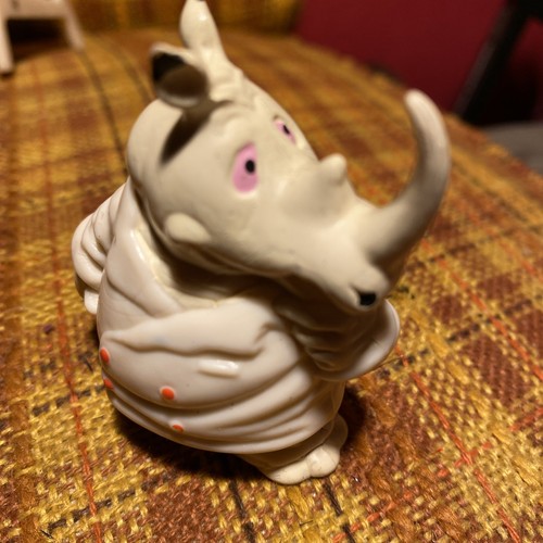 Vintage figur nashorn whitey - nashorn,