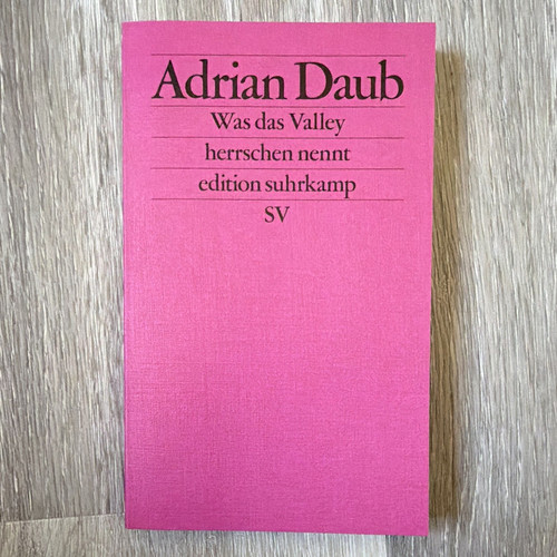 Suhrkamp adrian daub was das - daub:,